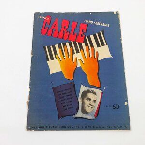 Frankie Carle Piano Serenades 1941 Book Of Music For 11 Songs 9x12 inches 36 pgs